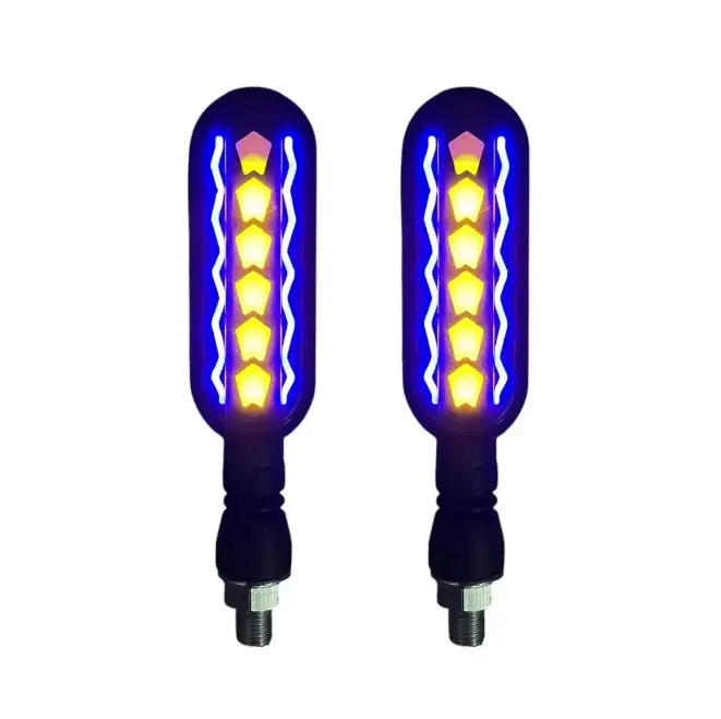 Direccional LED azul/ámbar Nitro Flash — foto 1 de 2