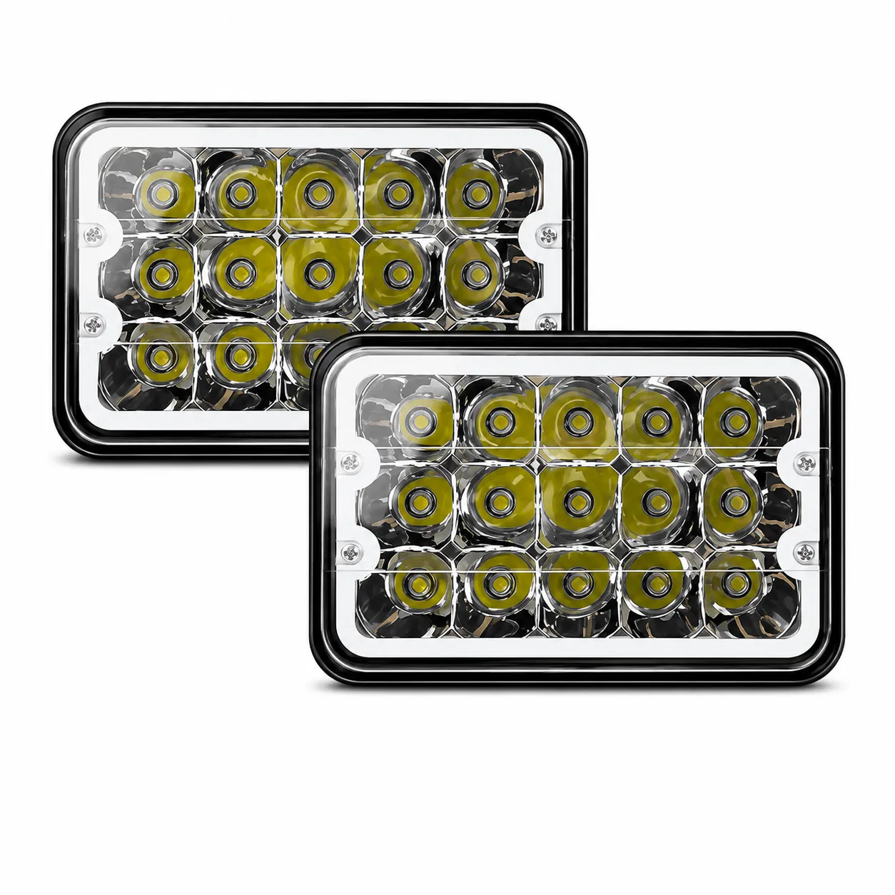 Unidad de 5" con arillo LED blanco