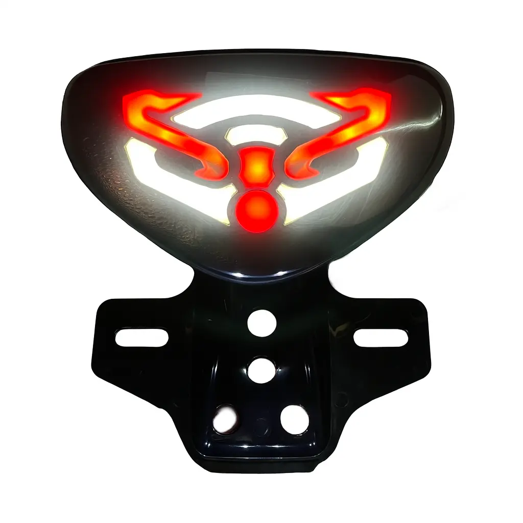 Skull Diablo LED rojo/blanco/amarillo