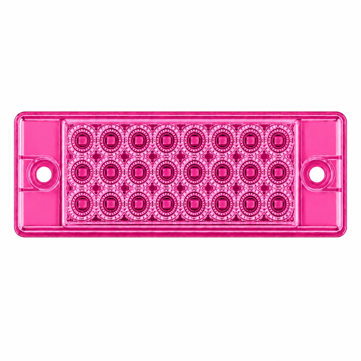 Plafón LED chrome matrix Evolum rosa