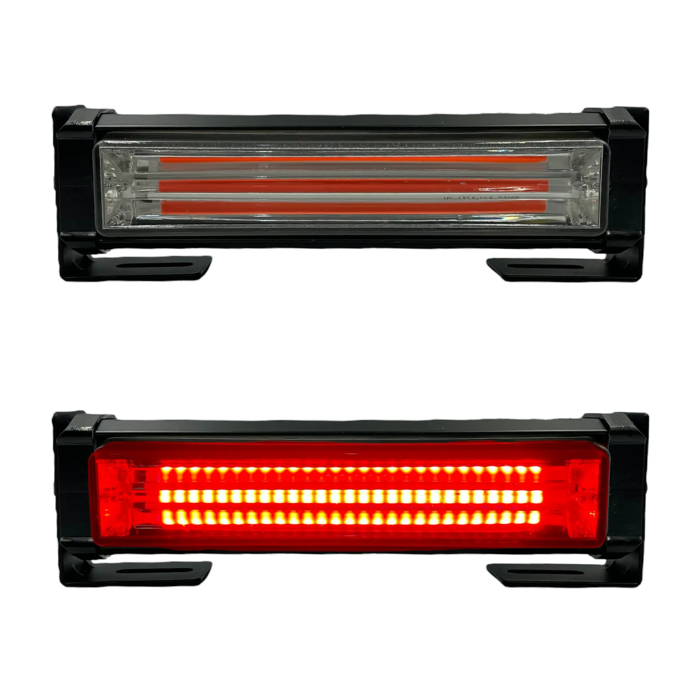 Faro LED COB con estrobo rojo