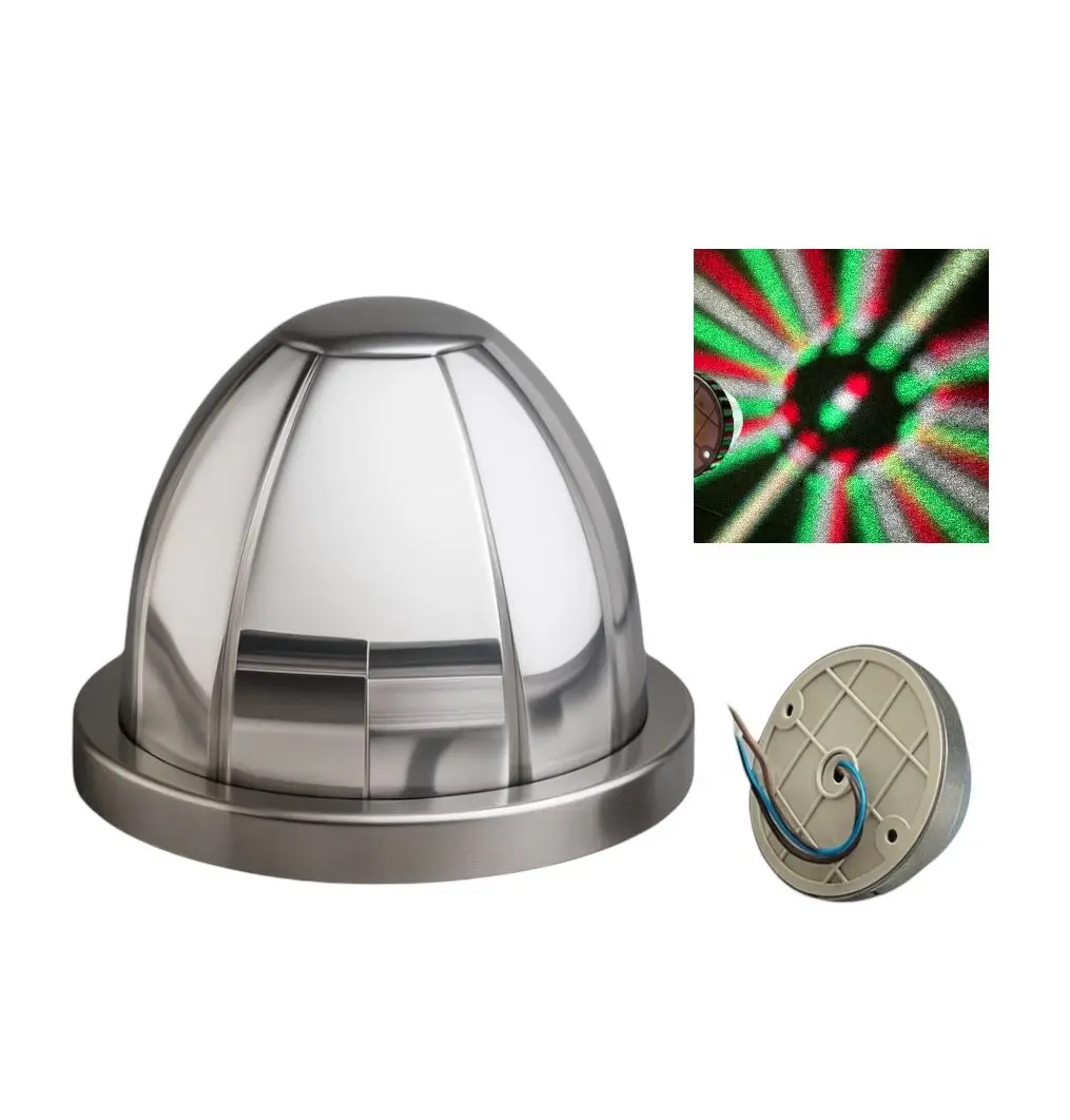 Plafón LED watermelon "Mexico" (verde/blanco/rojo)