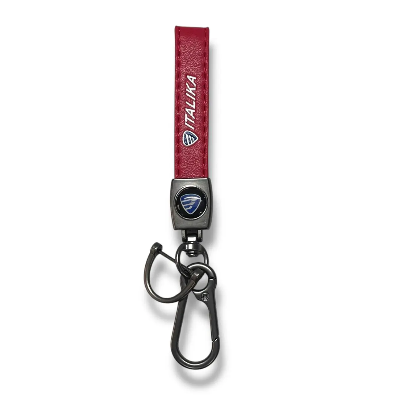 Llavero premium Italika rojo
