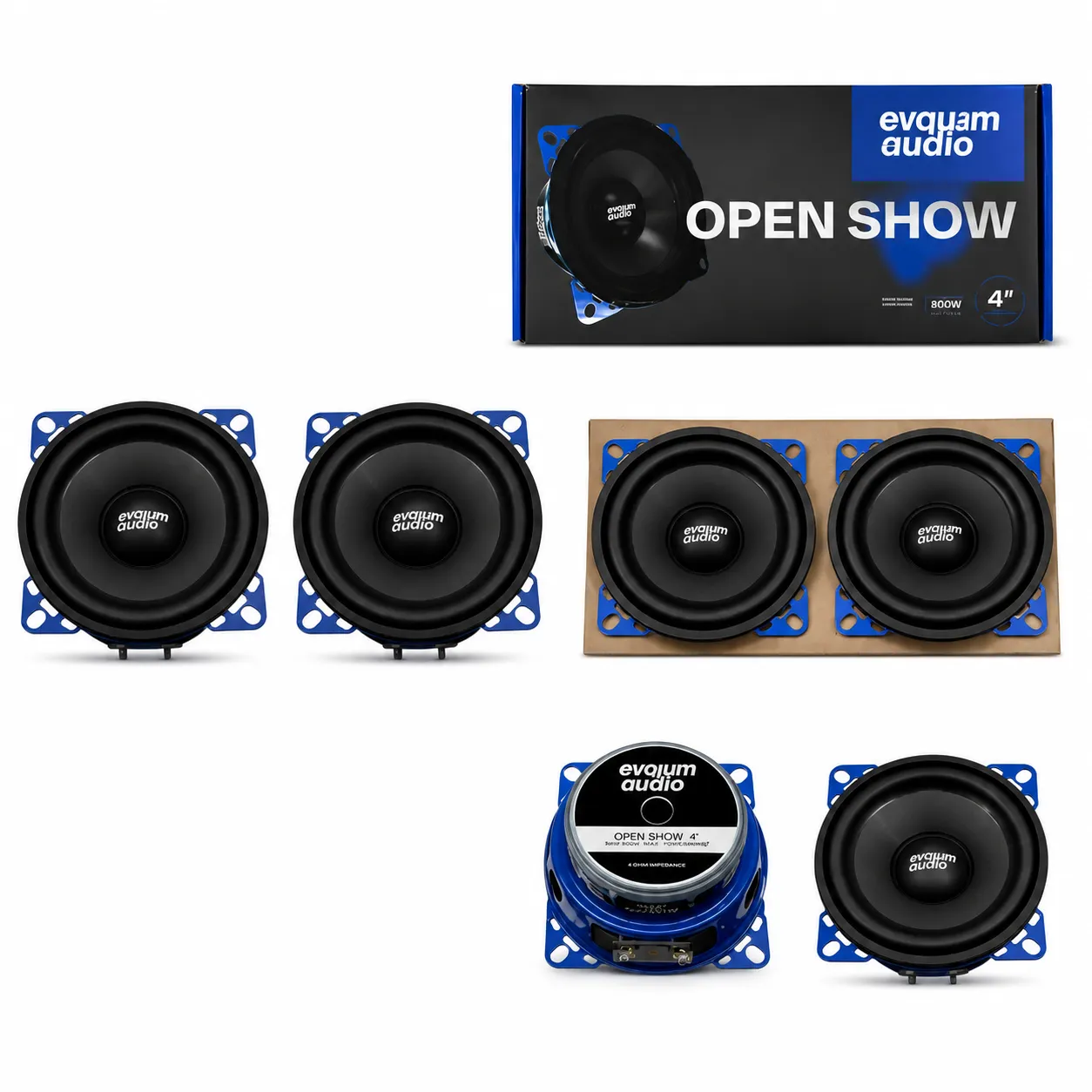 Bocinas Open Show 4"