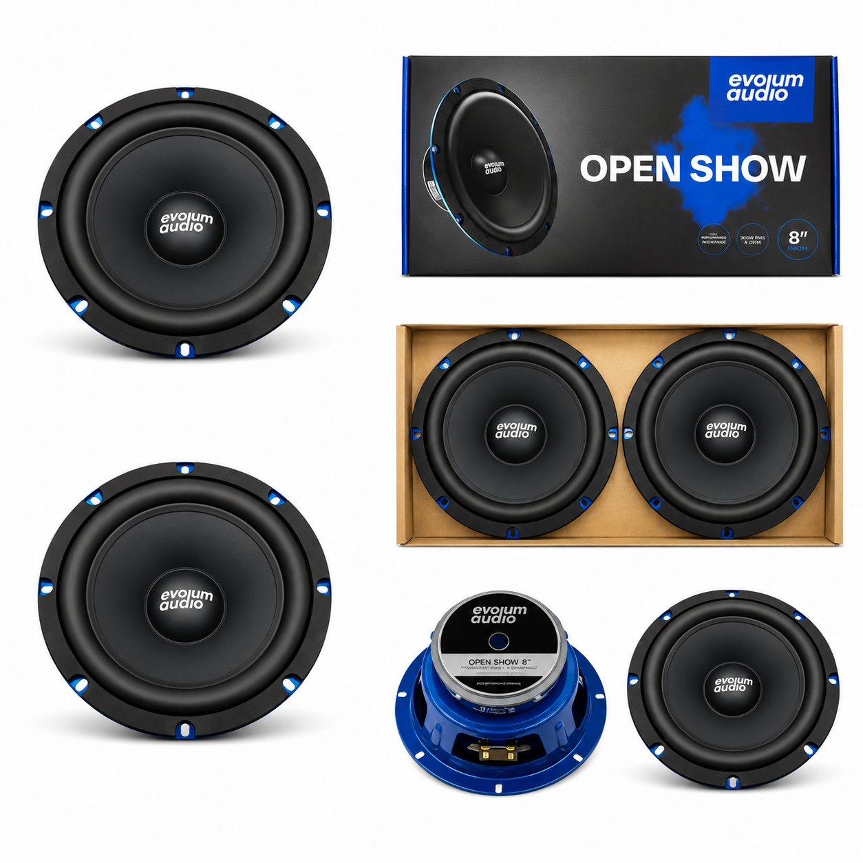 Bocinas Open Show 8"