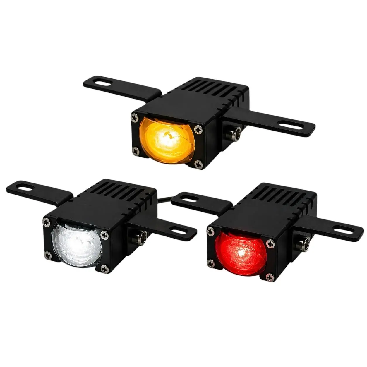 Faro LED proyector compacto alta potencia tricolor
