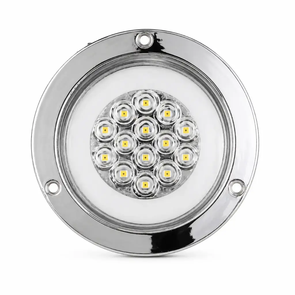 Plafón LED blanco redondo con GLO