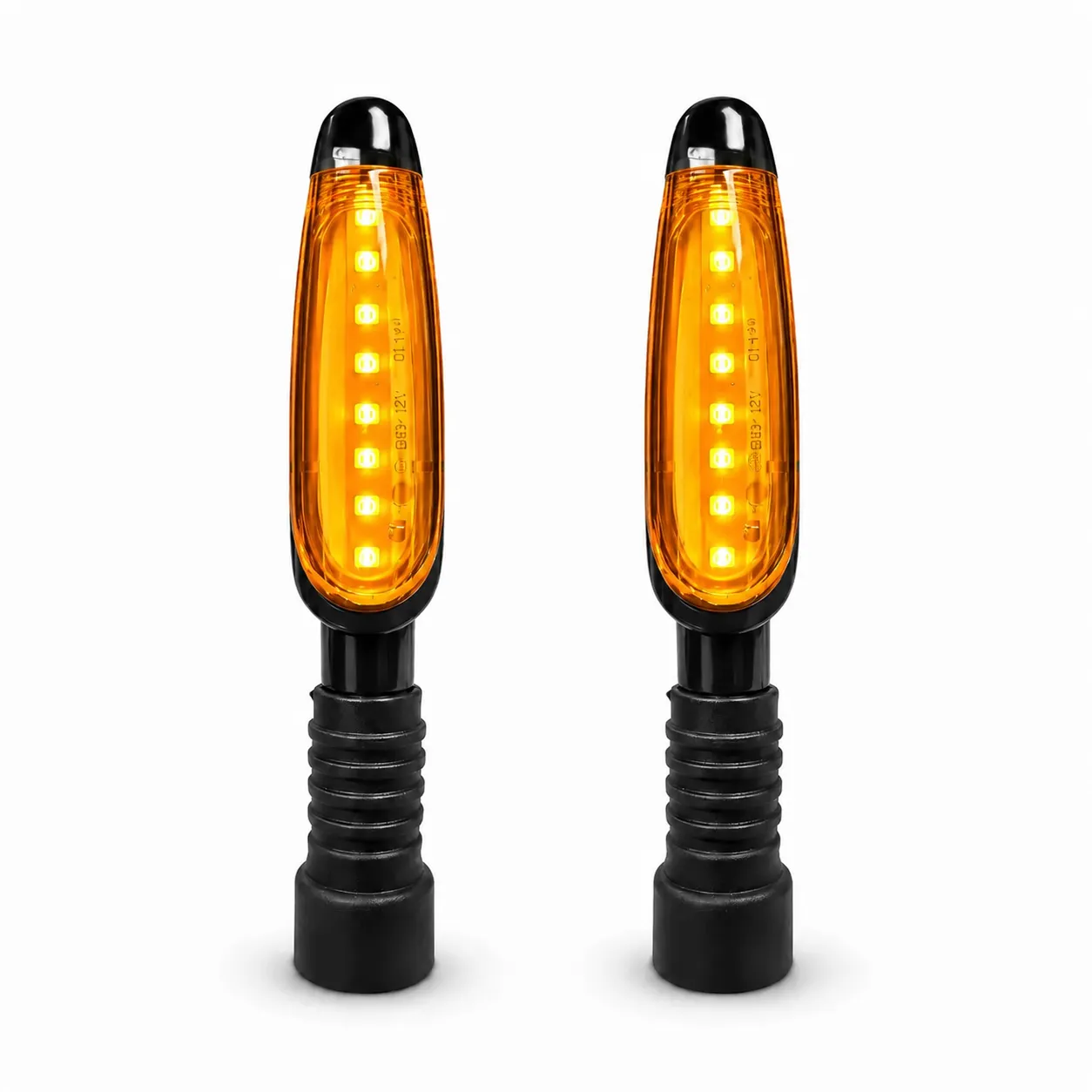 LUZ DIRECCIONAL PARA MOTO CON 14 LED C/ FUNCIÓN FLASH Y SECUENCIAL