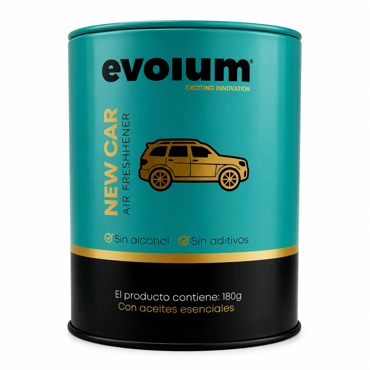 Aromatizante de lata de evolum New car