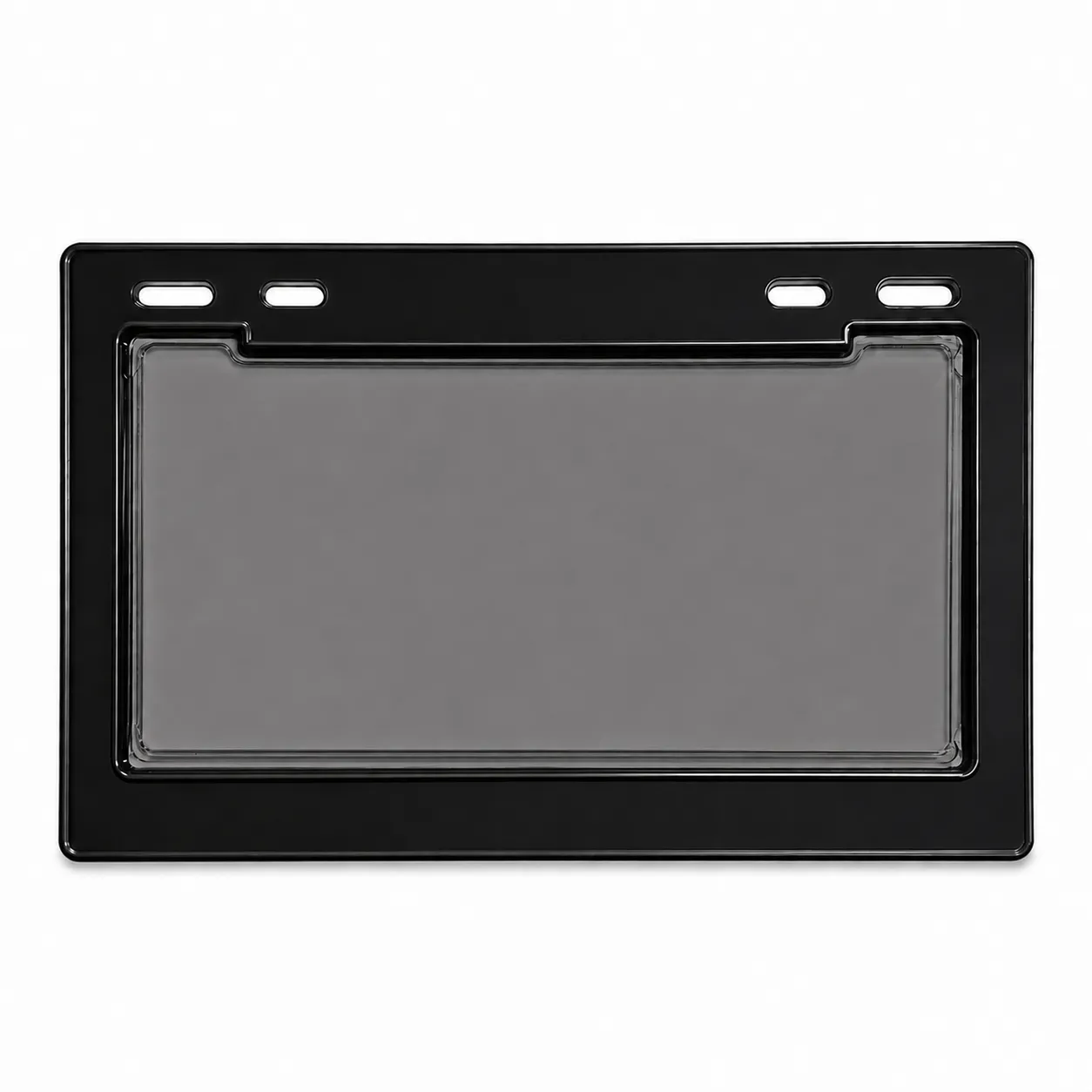 Portaplaca para moto con mi mica humo 25% — foto 1 de 2