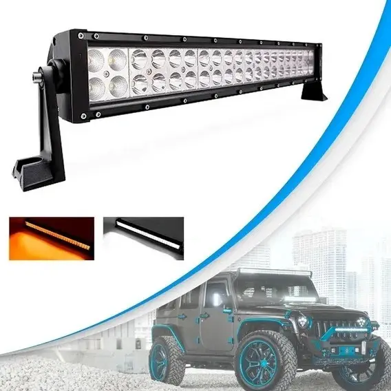 Barra LED bicolor blanco/ámbar 78CM