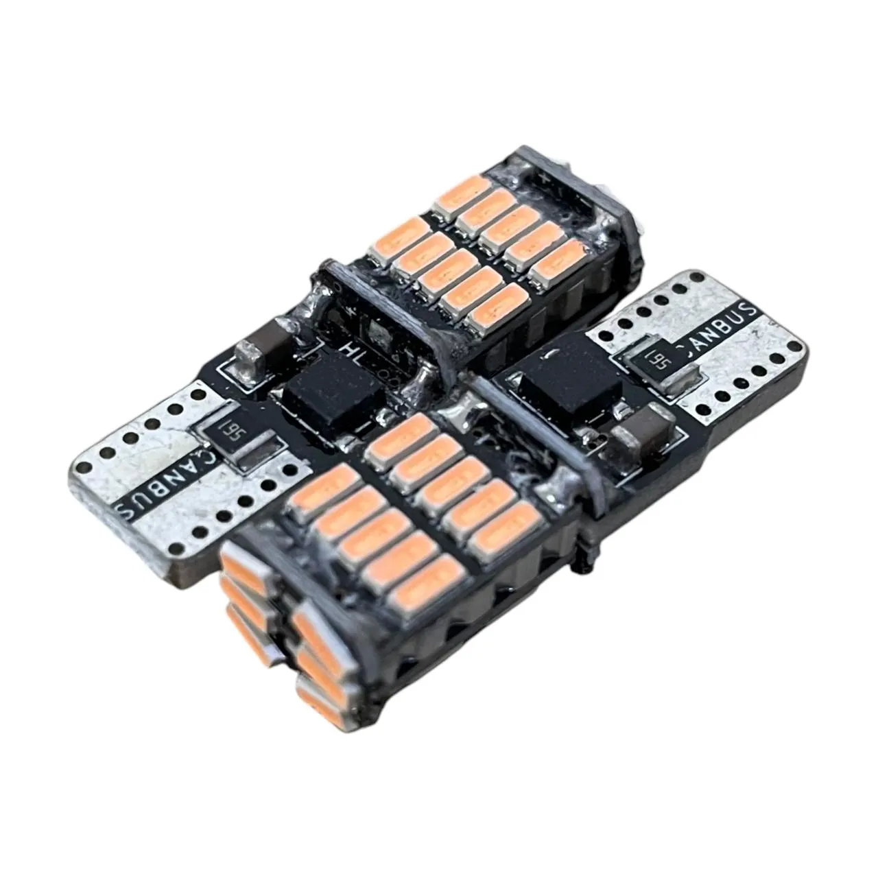 T10 canbus con 26 LED morado