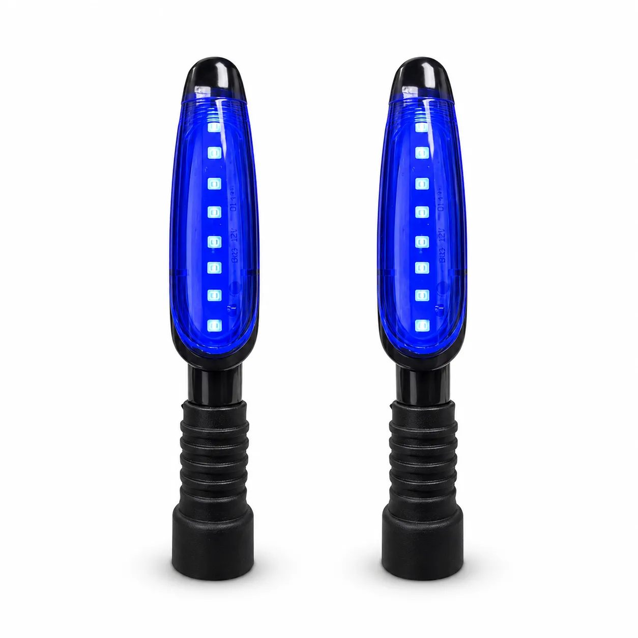 Direccional para moto de14 LED azul