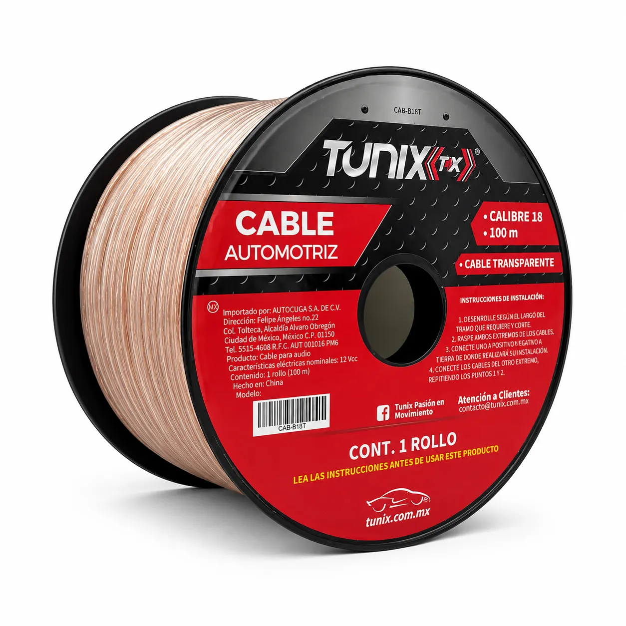 Cable para audio o instalación de LED reforzado