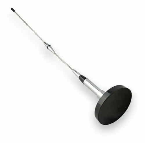 Antena de adorno con imán tipo C.B. mediana con amplificador