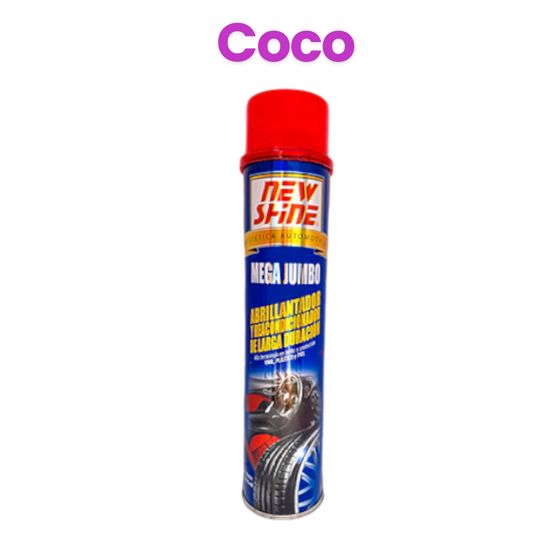 Abrillantador New Shine Mega Jumbo · Coco