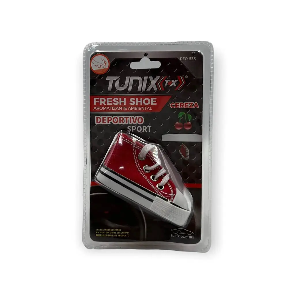 Aromatizante en forma de tenis varios aromas · Cherry