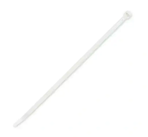 Cincho de plastico blancos (Bolsa de 100 piezas) · 18CM
