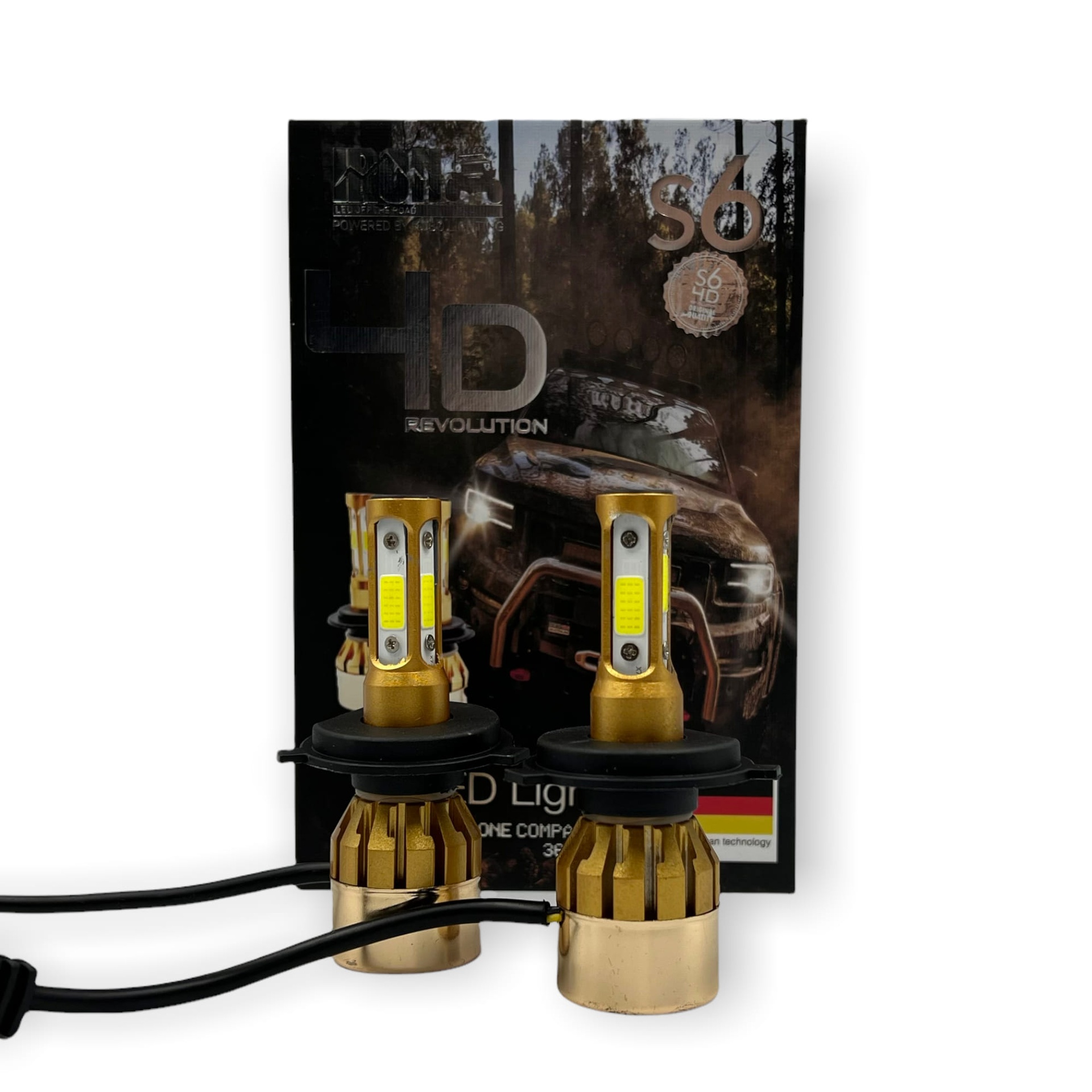 Hyperled de 4 caras Iron S6 4D · H11