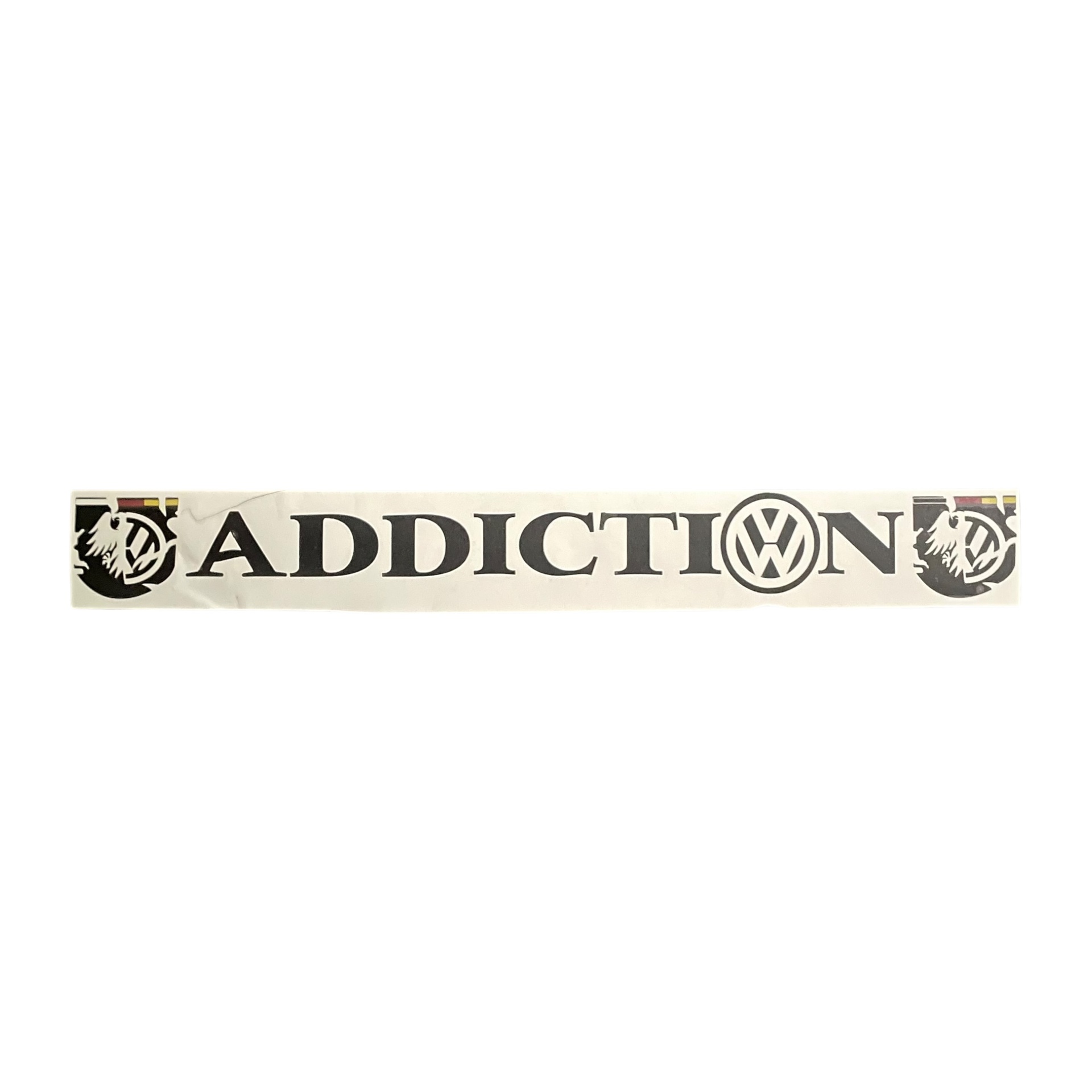 Sticker grande para parabrisas · Addiction