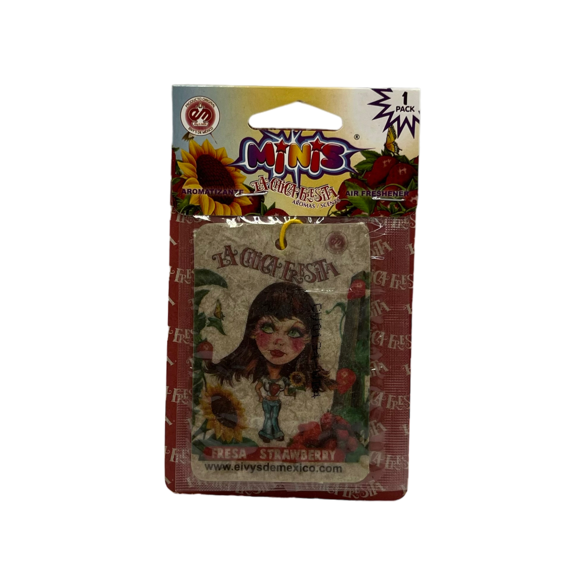 Placa aromatizante mini Chica Fresita  — Chica Fresita