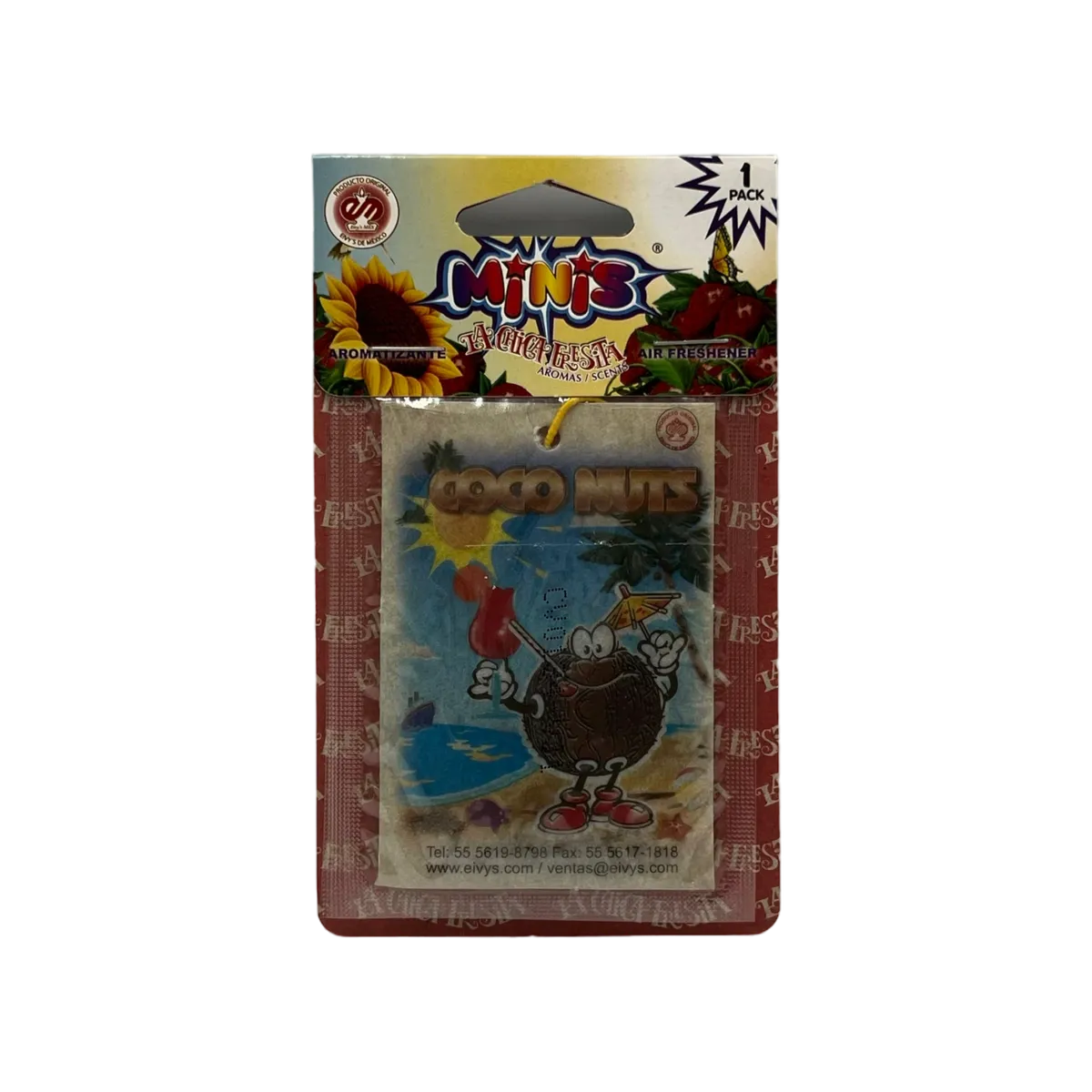 Placa aromatizante mini Chica Fresita · Coco