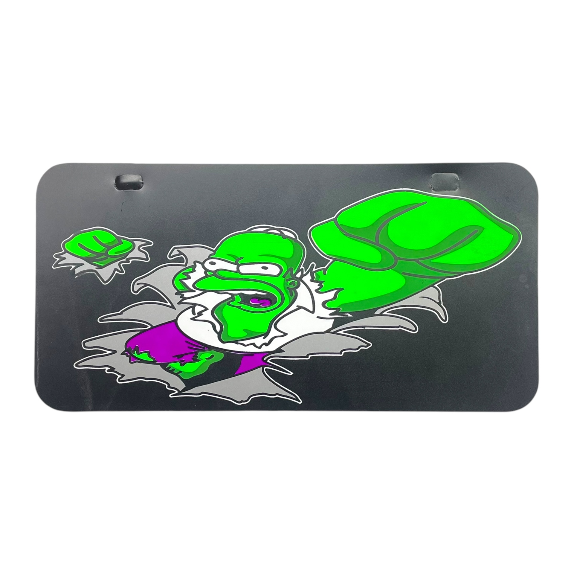 Placa decorativa (varios modelos) — Hulk Homero