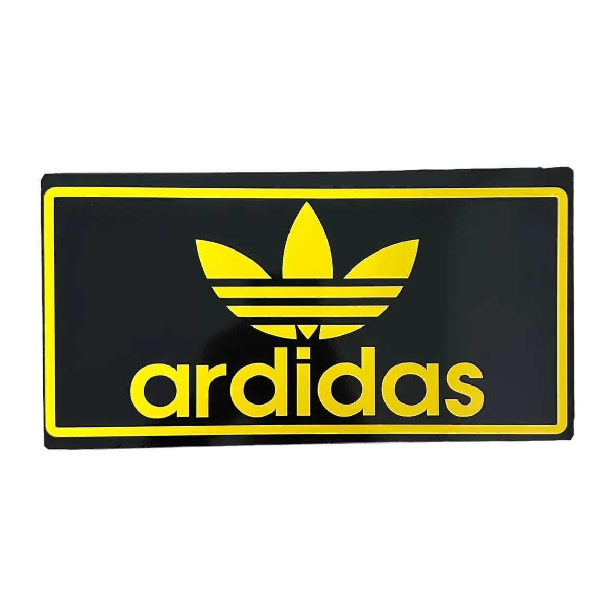 Placa decorativa metálica con frase — Ardidas