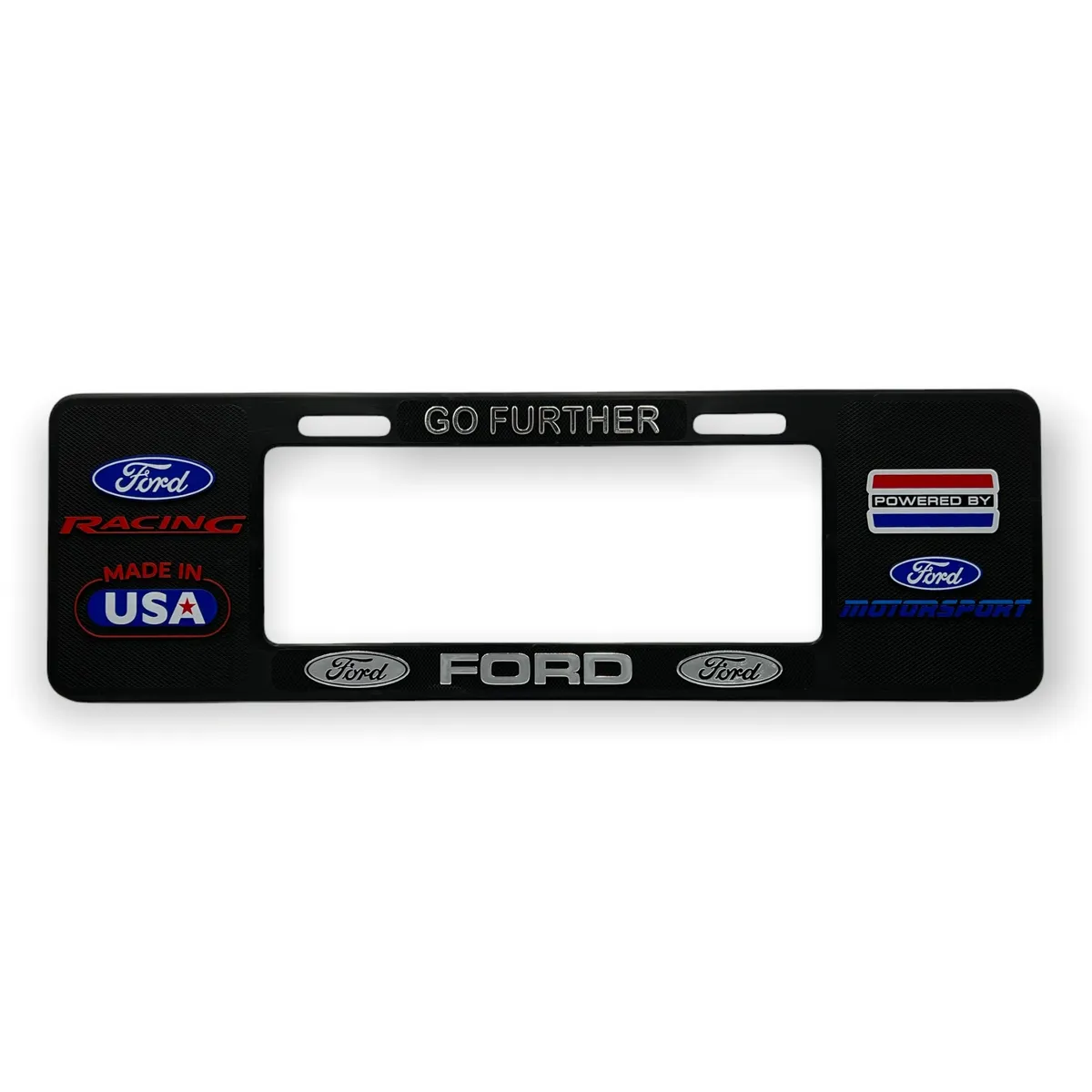 Portaplaca premium tipo europeo  — Ford