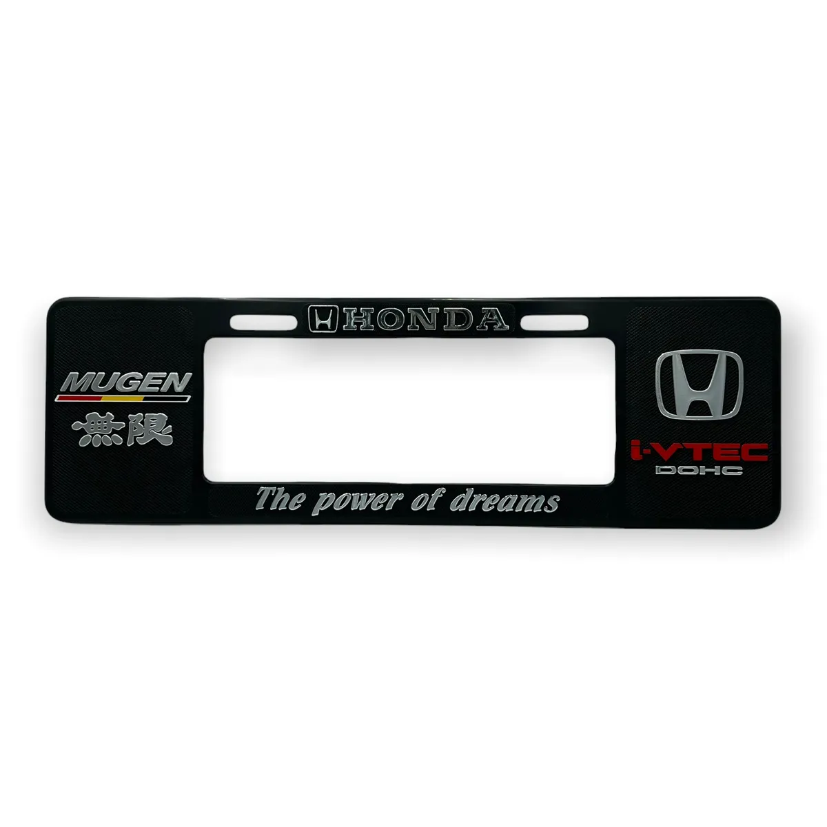 Portaplaca premium tipo europeo  — Honda