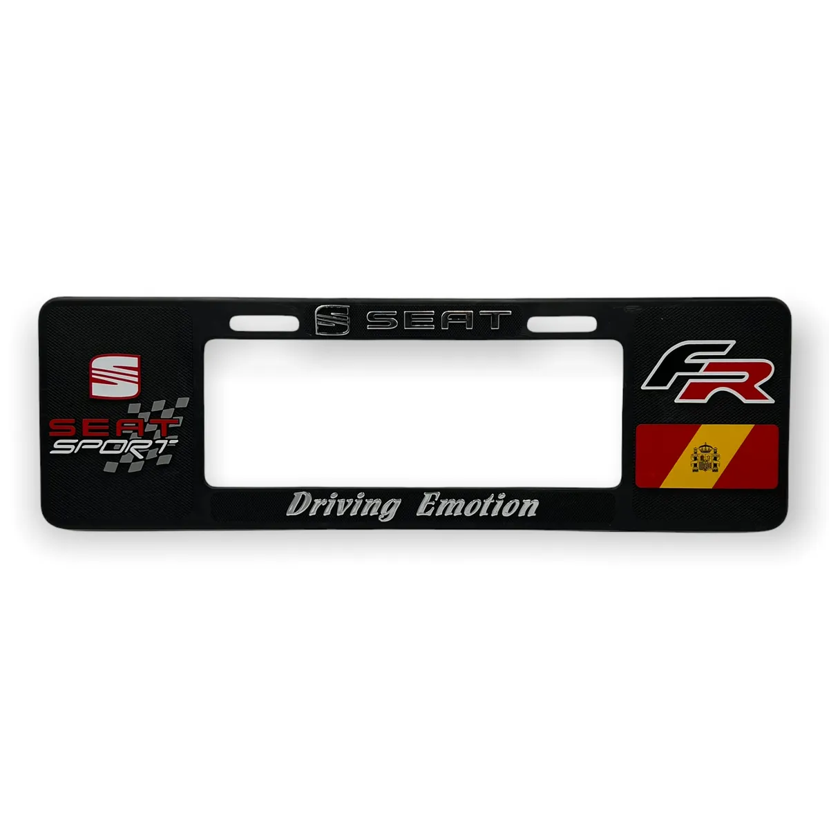 Portaplaca premium tipo europeo  — Seat