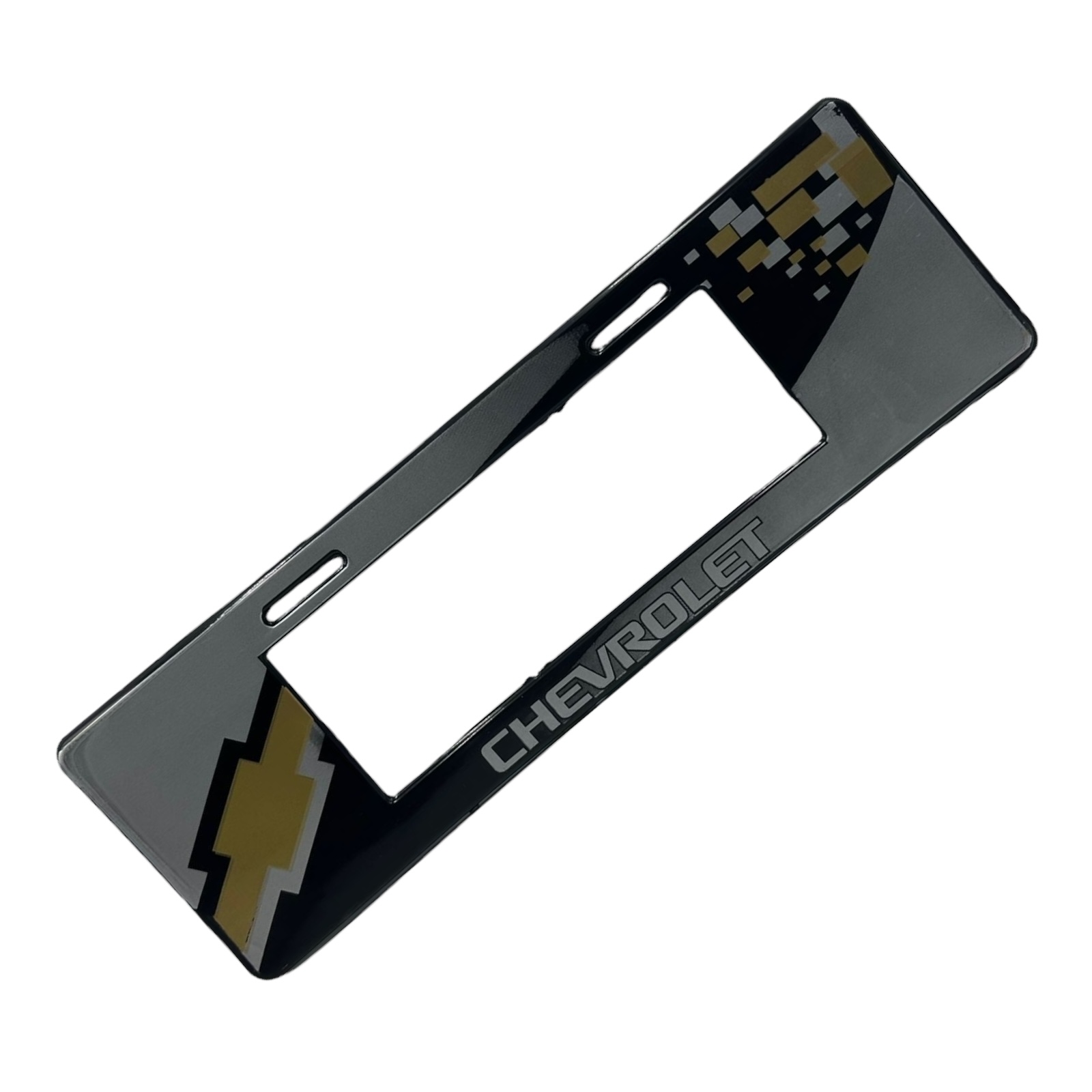 Portaplaca flexible tipo europeo — Chevrolet