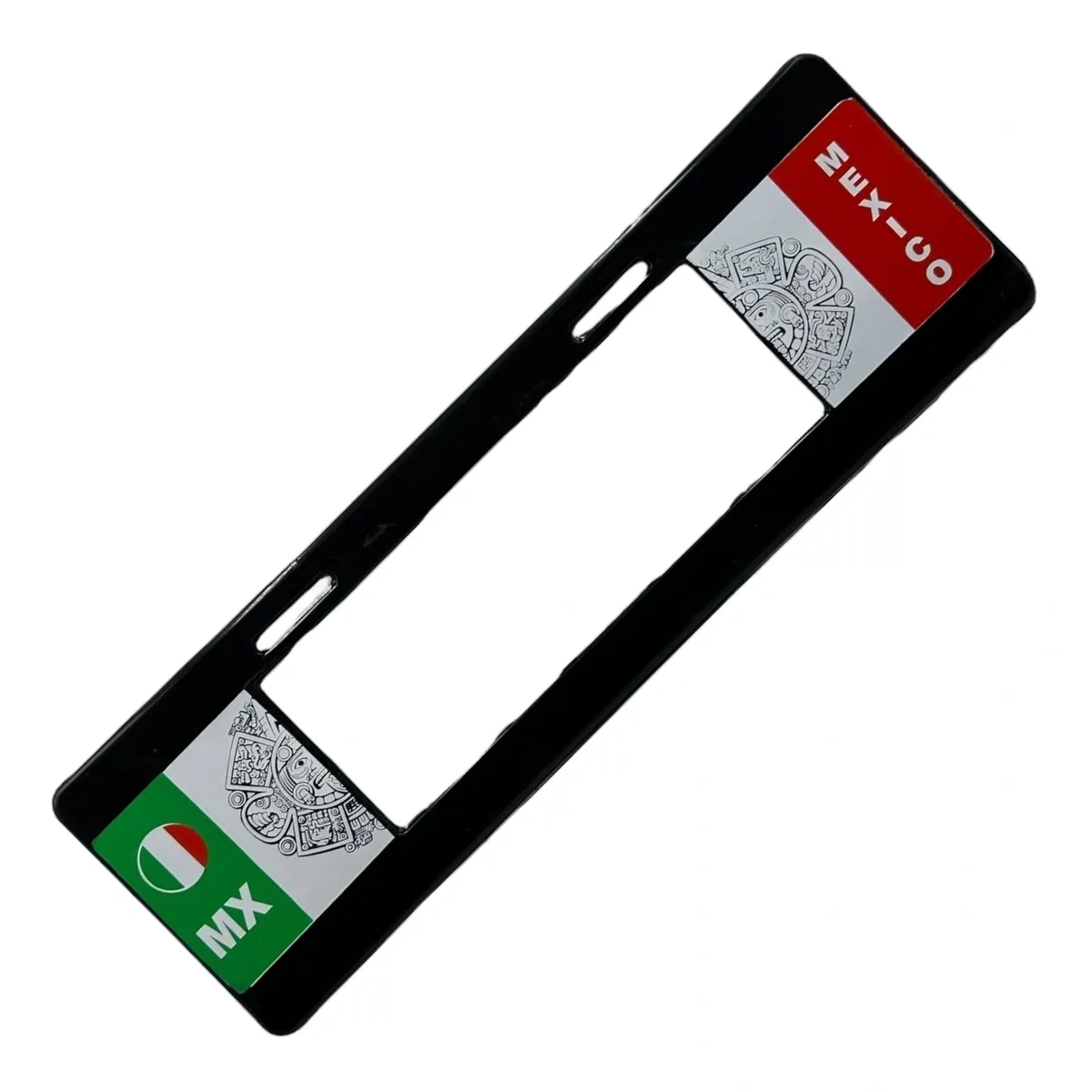 Portaplaca flexible tipo europeo — México