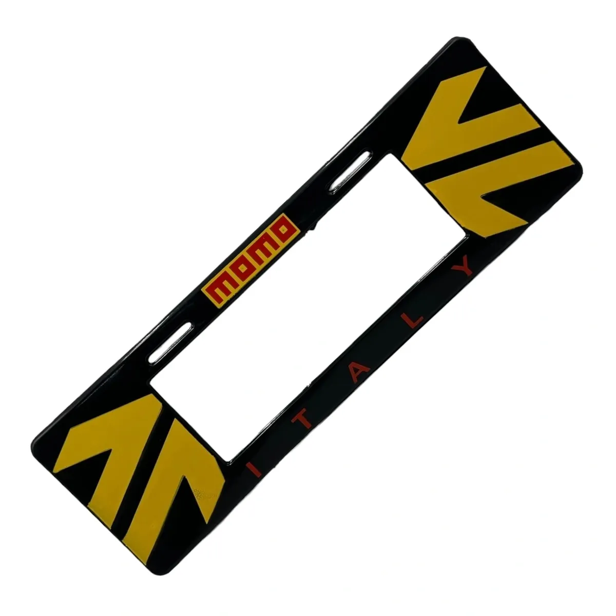 Portaplaca flexible tipo europeo — Momo