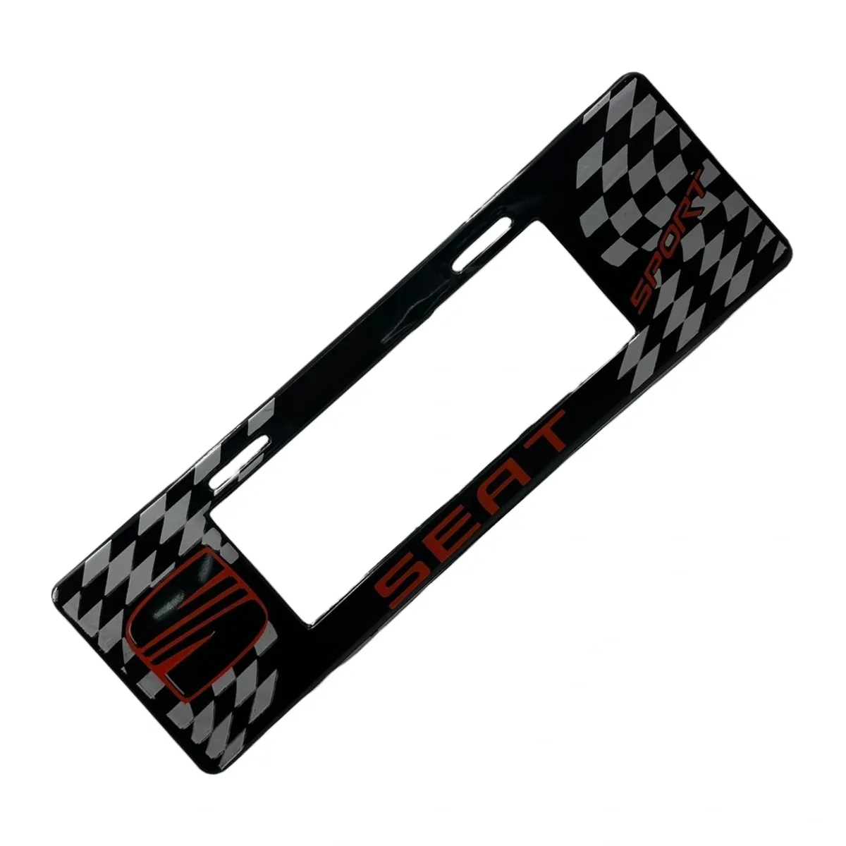 Portaplaca flexible tipo europeo — Seat