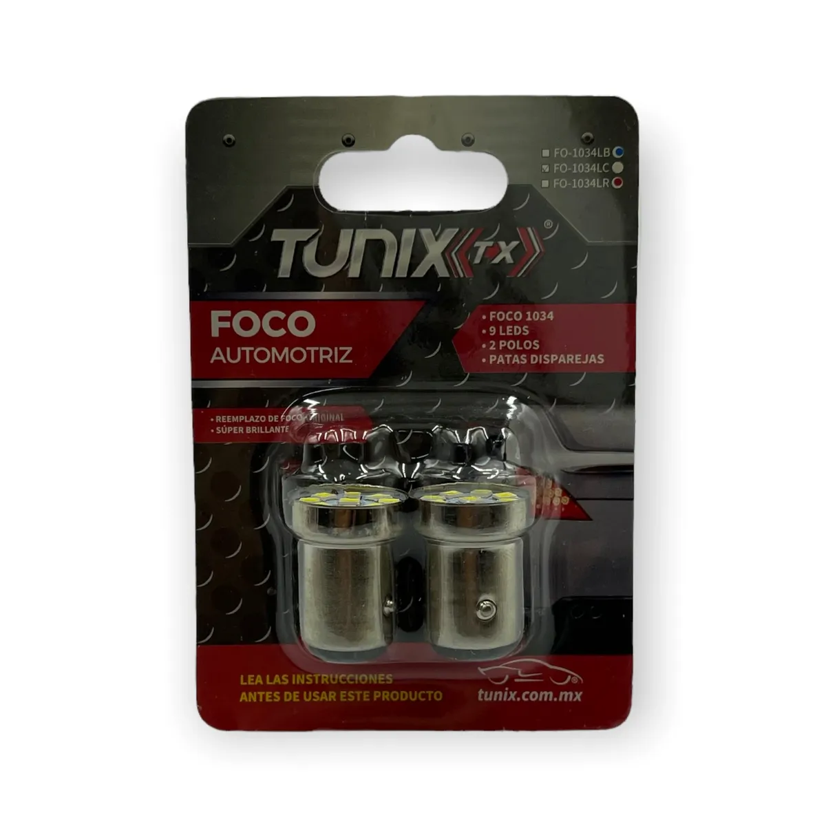 Foco de 9 LED función fijo (1034) · Blanco