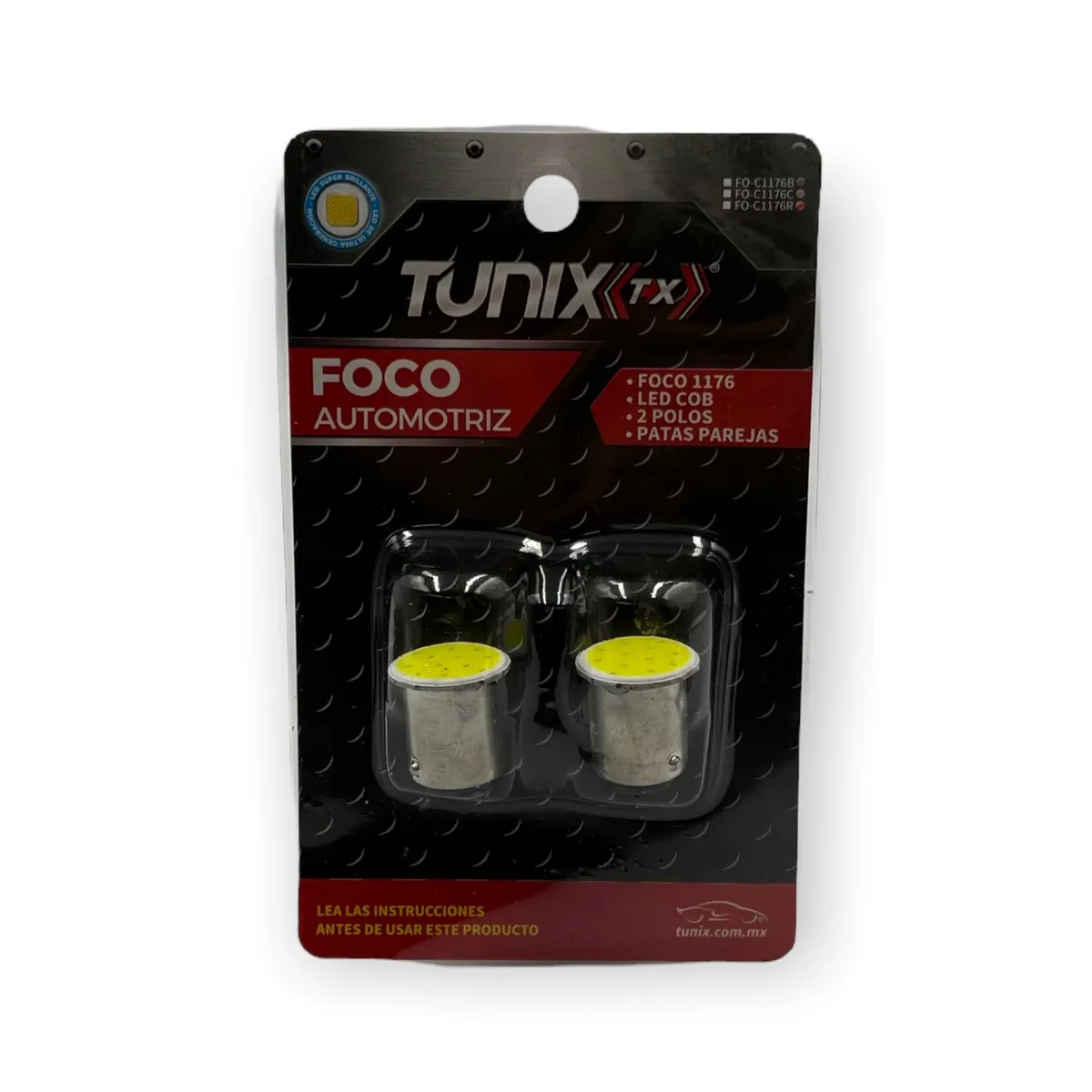 Foco 1176 de 2 polos patas parejas — Blanco