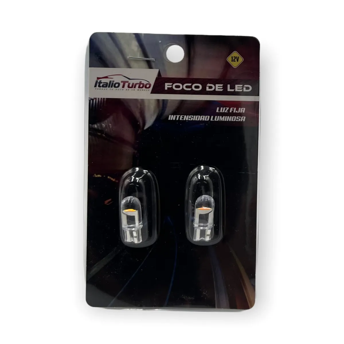 Foco LED T10 de acrílico  · Ámbar