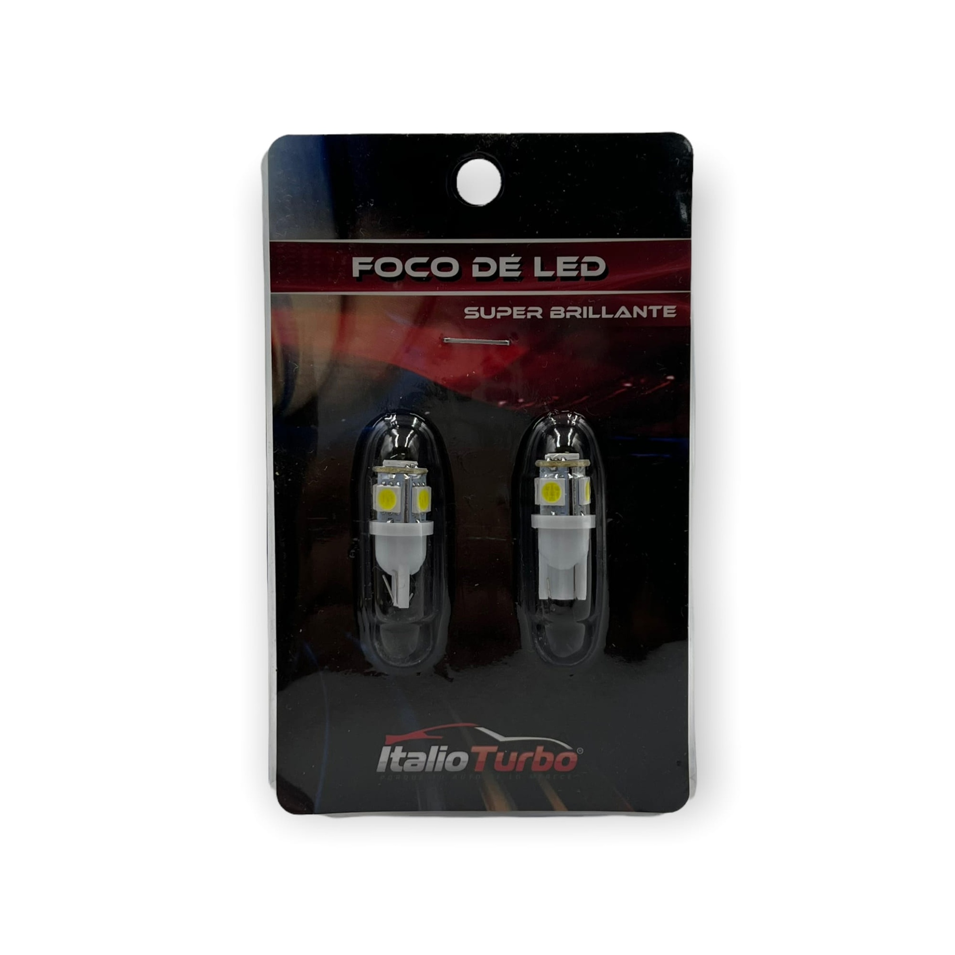 Foco T10 tipo mazorca con 5 hyperled · Blanco
