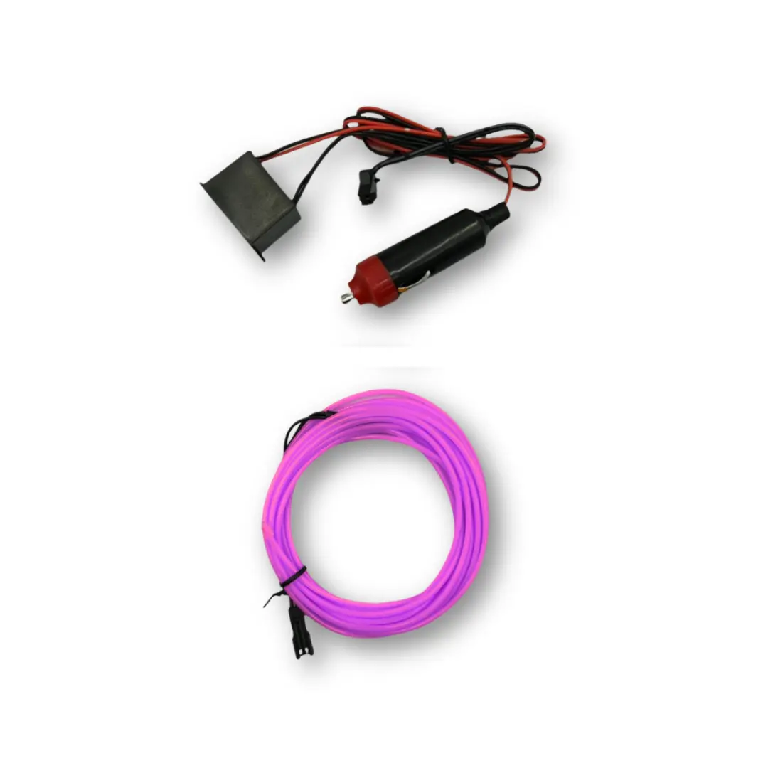Hilo de LED neón varios colores  — Rosa