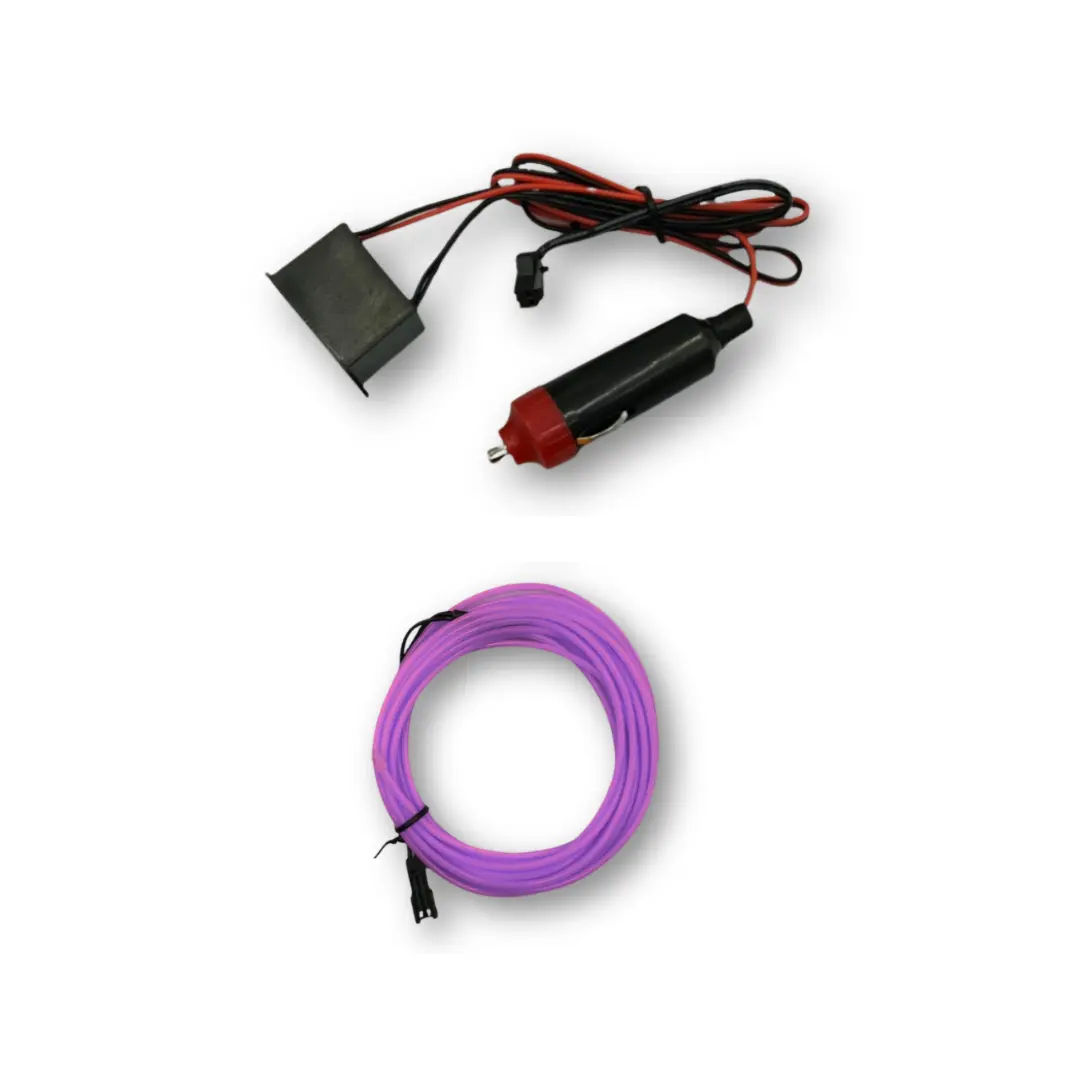 Hilo de LED neón varios colores  — Morado