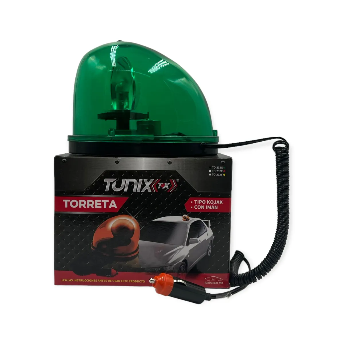Torreta tipo Kojak — Verde