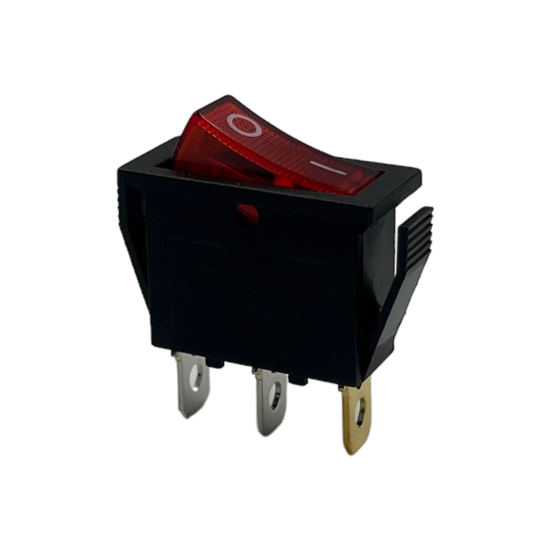 Switch rectangular mediano ON/OFF  · Rojo
