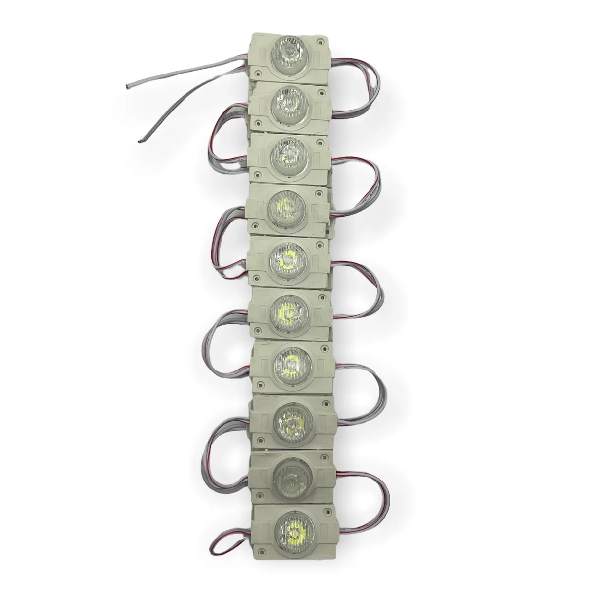 Módulo LED tipo sombrero (tira de 20 piezas) — Blanco