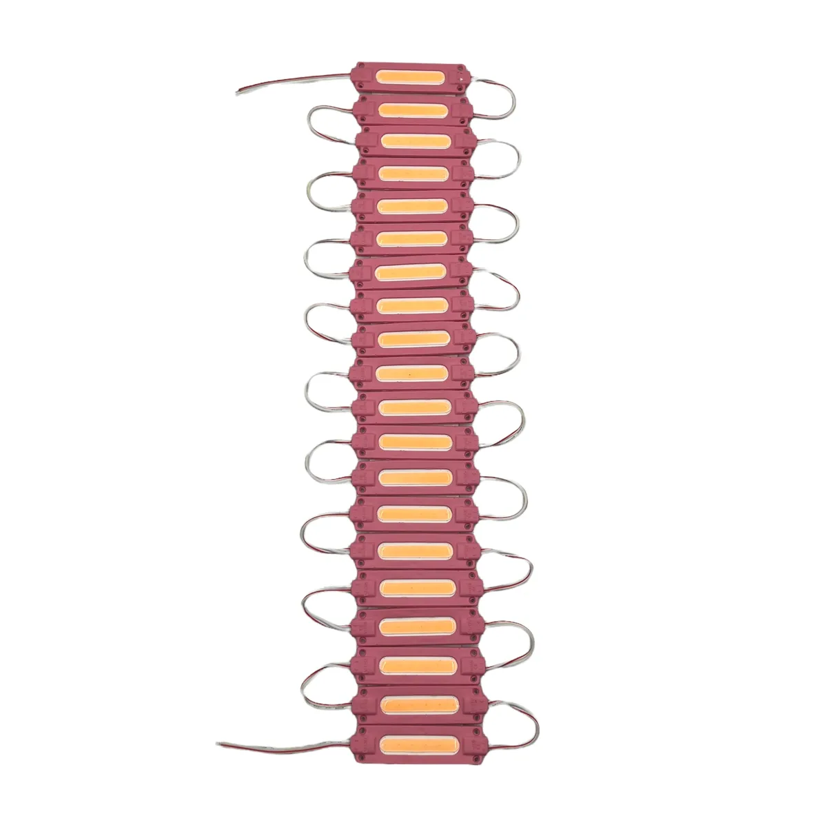 Módulo tipo chip con LED cob tira de 20 piezas · Rosa