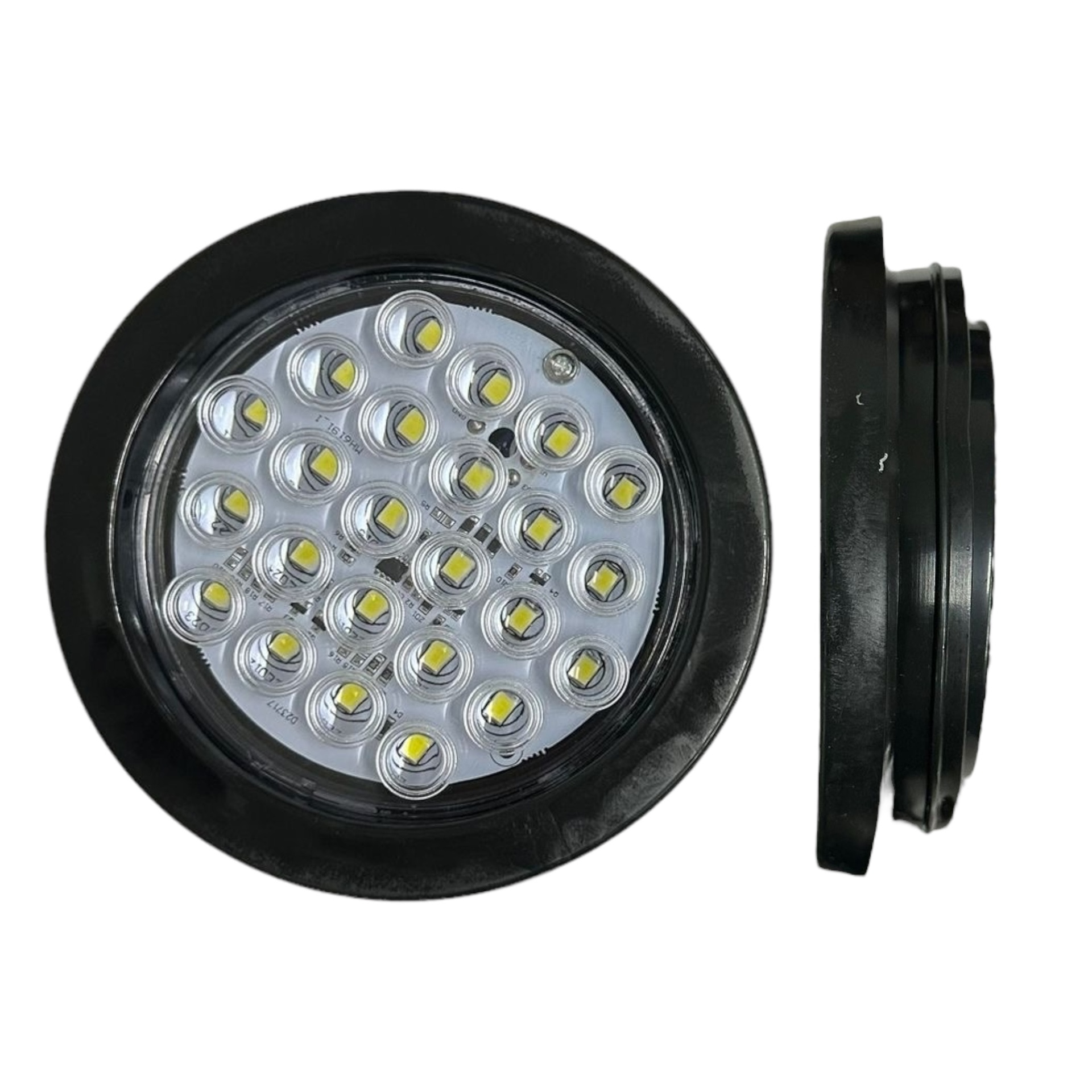Plafón para embutir con 24 LED de 4" · Blanco