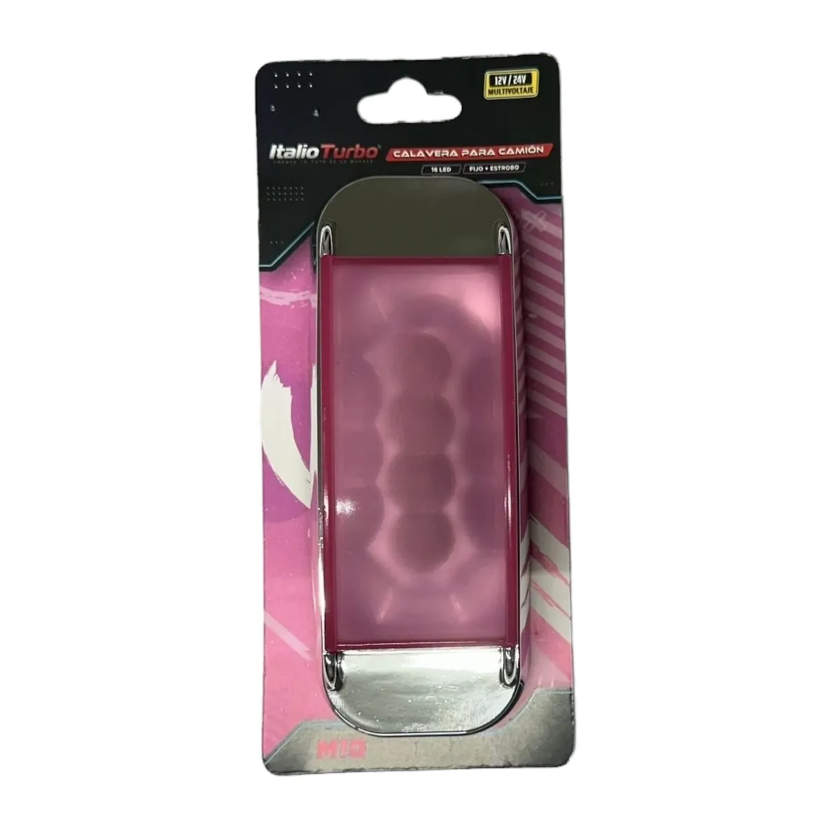 Plafón direccional para camión lateral con 15 LED · Rosa