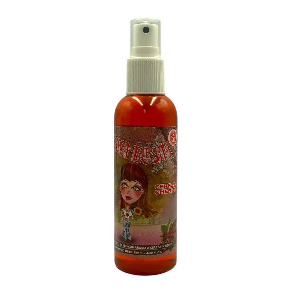 Aromatizante Chica Fresita en spray grande — Cereza