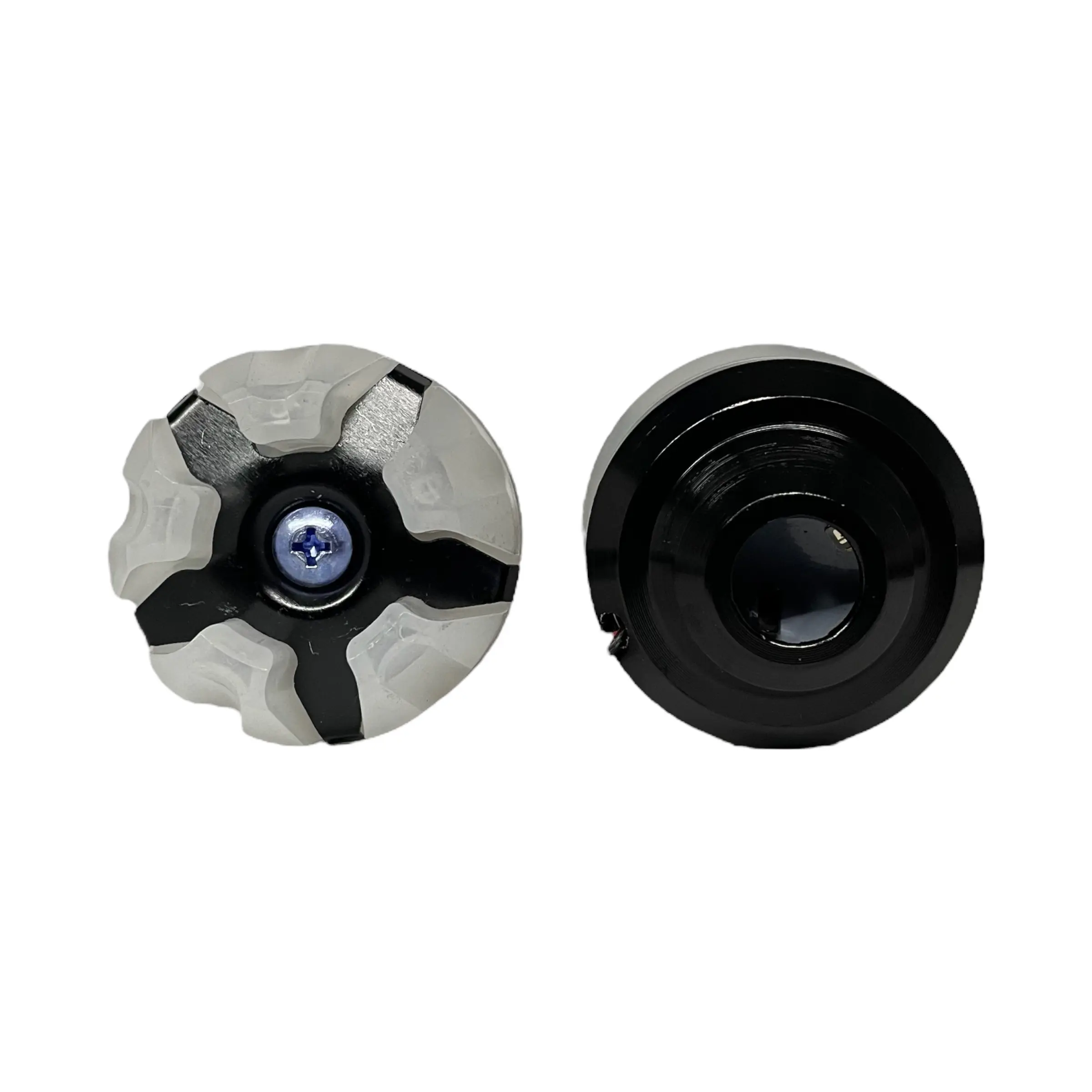 Slider para motocicleta con luz rgb y carcaza de color  · Negro