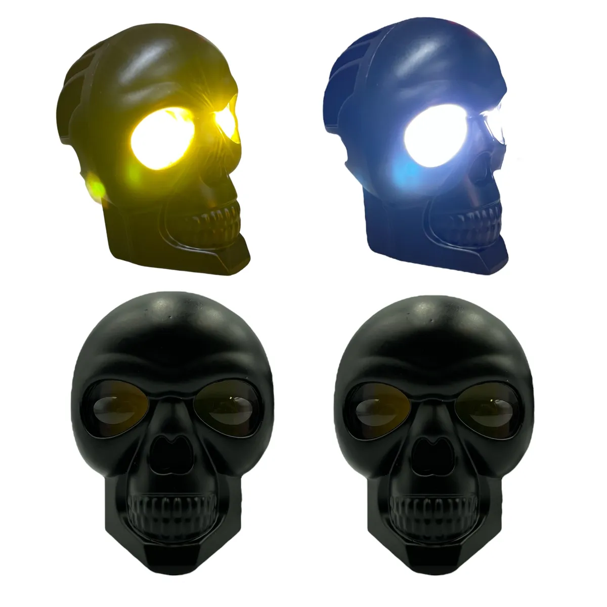 Faro LED tipo cabeza de cráneo bicolor con funciones (12/80V)